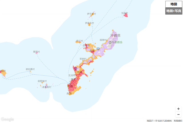 ドコモの通信エリアは公式サイトから確認できる