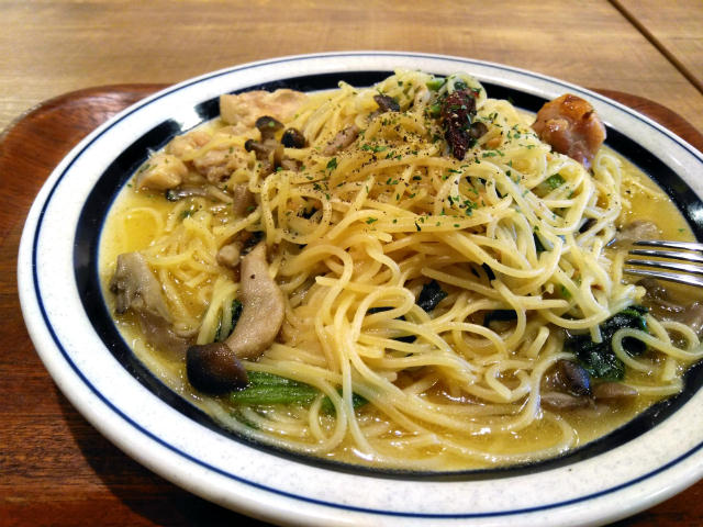 Android One S1 カメラ作例:食べ物・パスタ