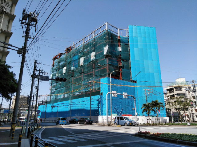 Android One S1 カメラ作例:風景・工事現場