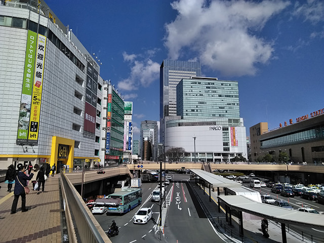 Android One S2 カメラ作例:日中の風景
