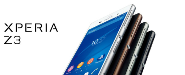 au、docomo、SoftBankから発売されていたXperia Z3