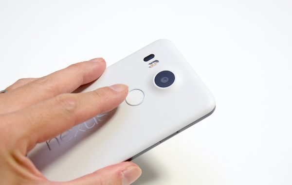Nexus 5X:精度が高い指紋センサーに高性能のカメラで人気の1台