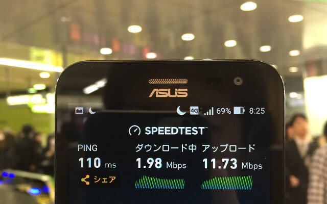 スピードテスト