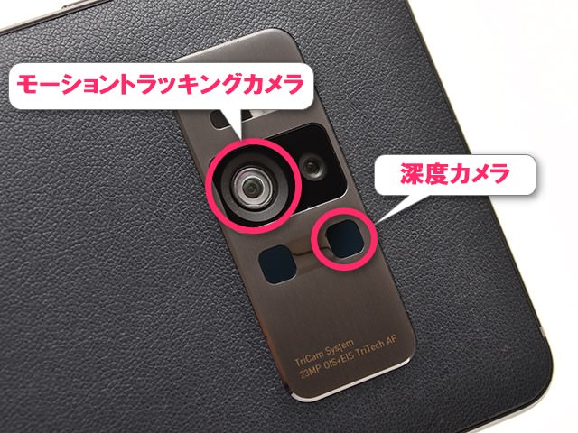 モーショントラッキングカメラと深度カメラ