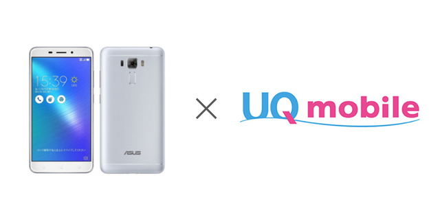 ZenFone 3 Laser × UQ mobile