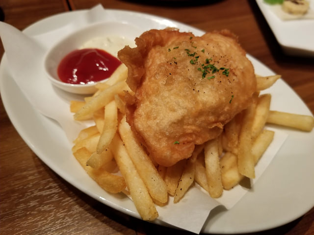 Galaxy S8 カメラ作例フライドチキン&ポテト