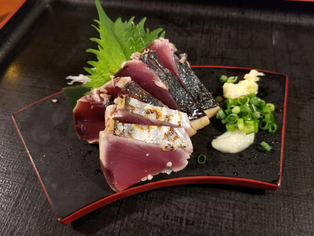 Galaxy S8 カメラ作例鰹のタタキ