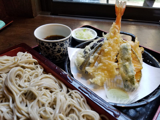 Galaxy S8 カメラ作例天ぷらせいろ