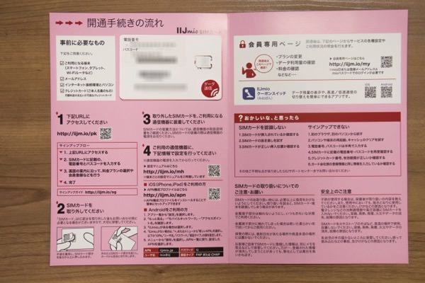 パッケージの中身