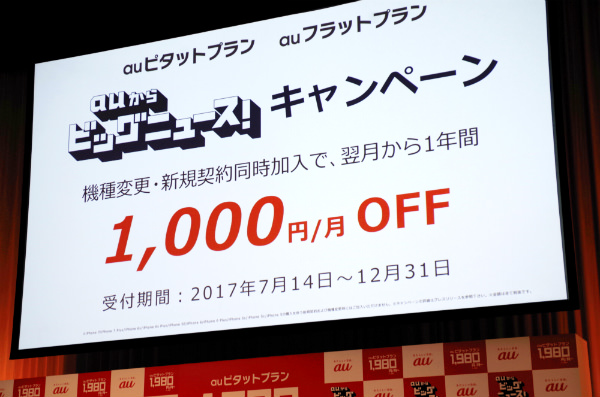 auからビッグニュースキャンペーン