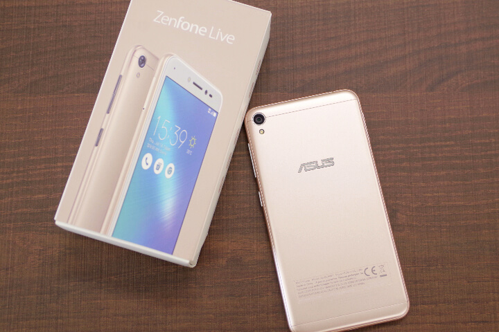 ASUSが片手で軽々持てるコンパクトスマホ「ZenFone Live」を発売!モバレコでも取り扱い開始