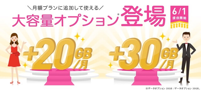 データ通信たくさん使いたい人向け