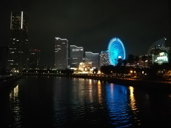 HUAWEI P10 lite カメラ作例:夜景