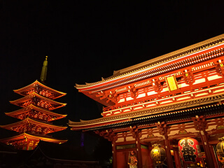 夜景を「プロモード」で撮影
