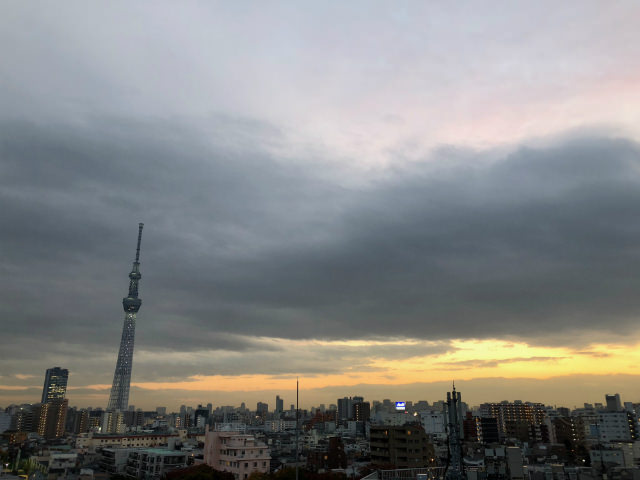 iPhone 8 カメラ作例:夕景ではノイズの差が大きく出た