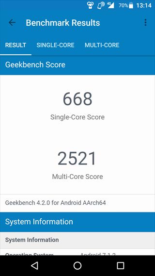GeekBench 4
