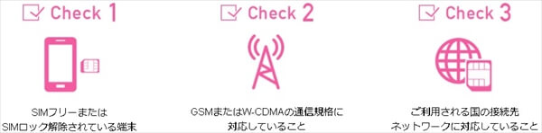 対応端末の確認は必須