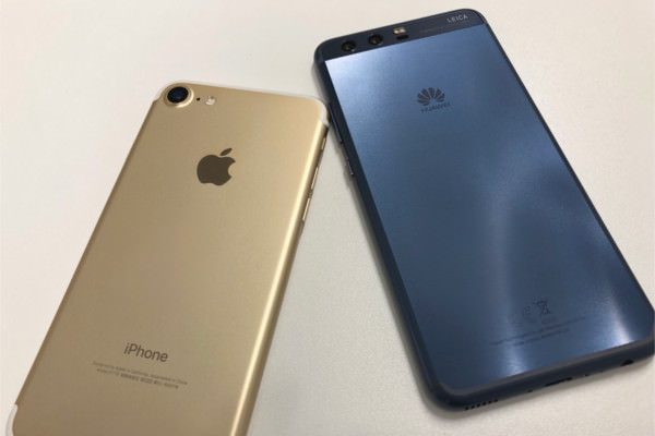 iPhone 7 & HUAWEI P10