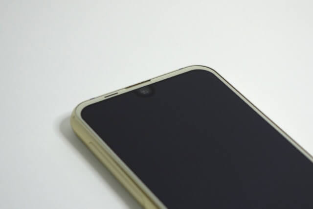AQUOS R compactのインカメラ