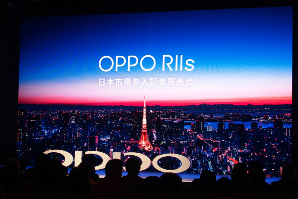 OPPOの日本市場参入記者発表会