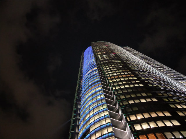 夜景を撮影