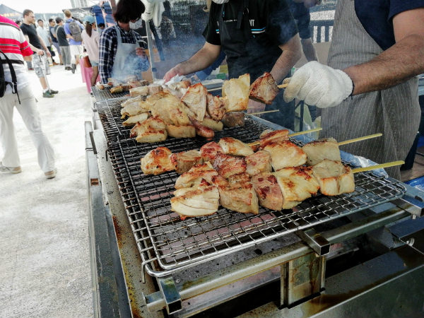 あぐー豚の串焼き