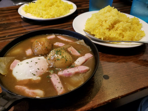 カレーライスで撮り比べ
