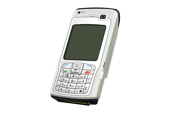 ロムを採用していた携帯電話初期