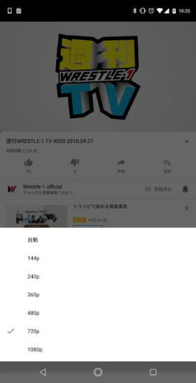 高画質動画の視聴には向かないかも