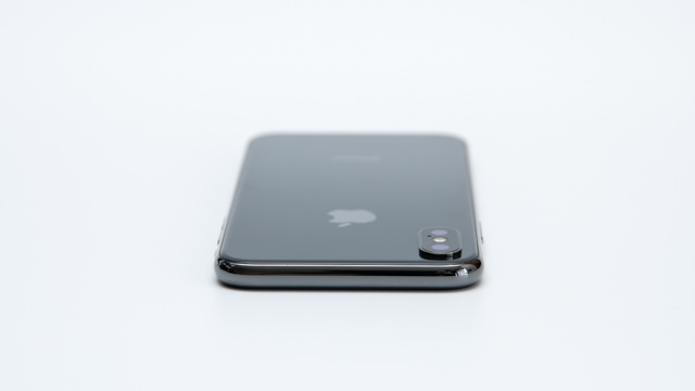 iPhone Xの上面