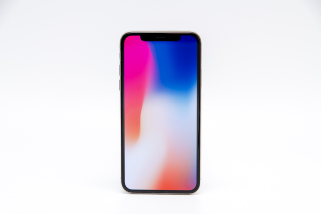 iPhone Xの正面