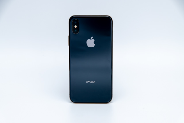 iPhone Xの背面
