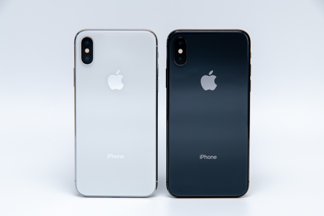 iPhone Xの背面