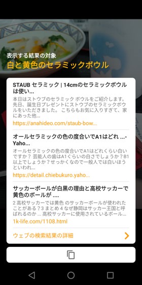 Moto G6 / 「モノ」を認識させると、おもしろいことになることも