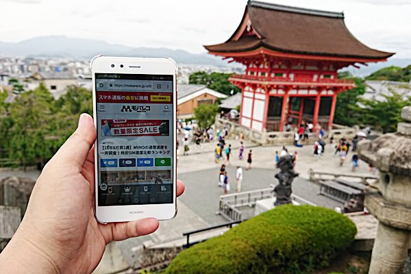 京都観光の定番の清水寺は、50年に一度の大改修のため本堂と舞台は工事中でした(涙)