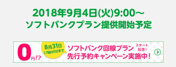 mineo Sプランの概要