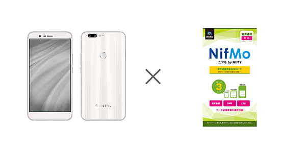 FREETEL REI 2 Dual × NifMo