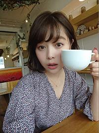 緑川春菜 自撮り風景