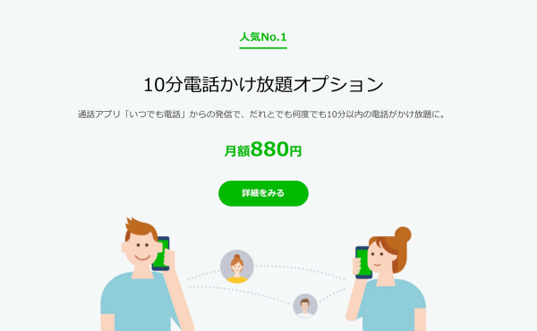 LINEモバイルは格安SIMでもサポートやオプションが充実