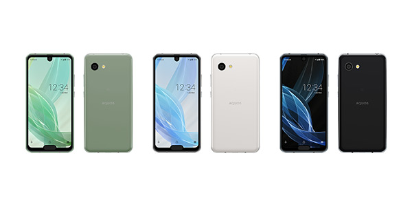 左からスモーキーグリーン、ディープホワイト、ピュアブラック
