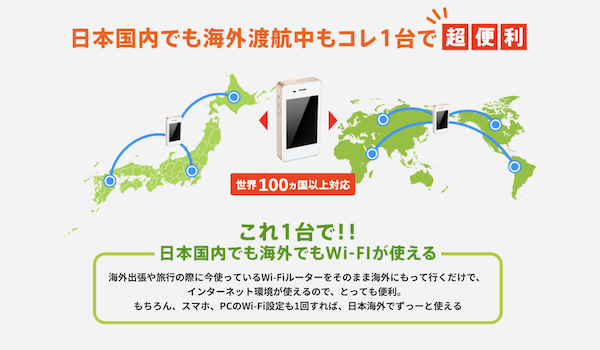海外でも使えるWiFiレンタルどっとこむ