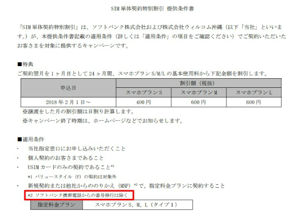 ソフトバンクでは「通話プラン」と「データプラン」をそれぞれ選択する必要がある