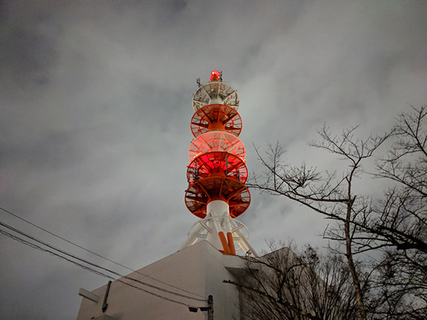 夜景モードを使うと撮影した時刻を忘れてしまうくらい、明るく仕上がる場合も