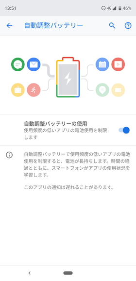 スイッチがオンになっていることを確認しよう