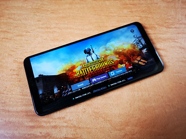 人気ゲーム「PUBGモバイル」で動作チェックをしてみました