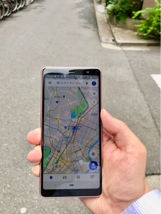 縦長ディスプレイ表示領域も広く使いやすい