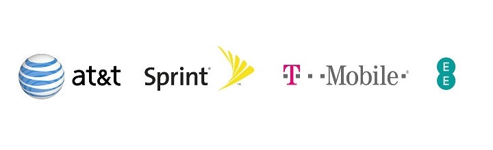 AT&T,Sprint,T-Mobile,EE